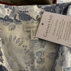 Garnet Hill flannel pajamas NWT. Size XS.